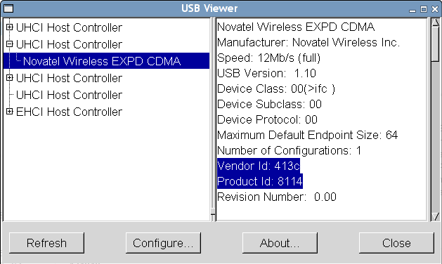 USBView Screenshot