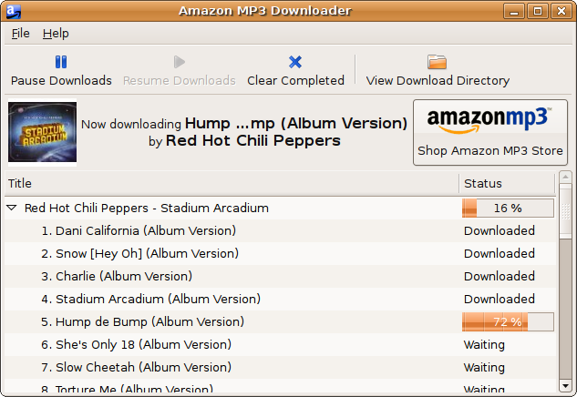 Amazon MP3 Downloader