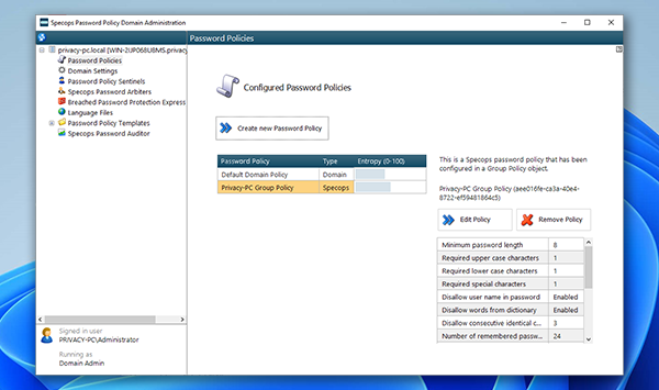 Specops Password Policy